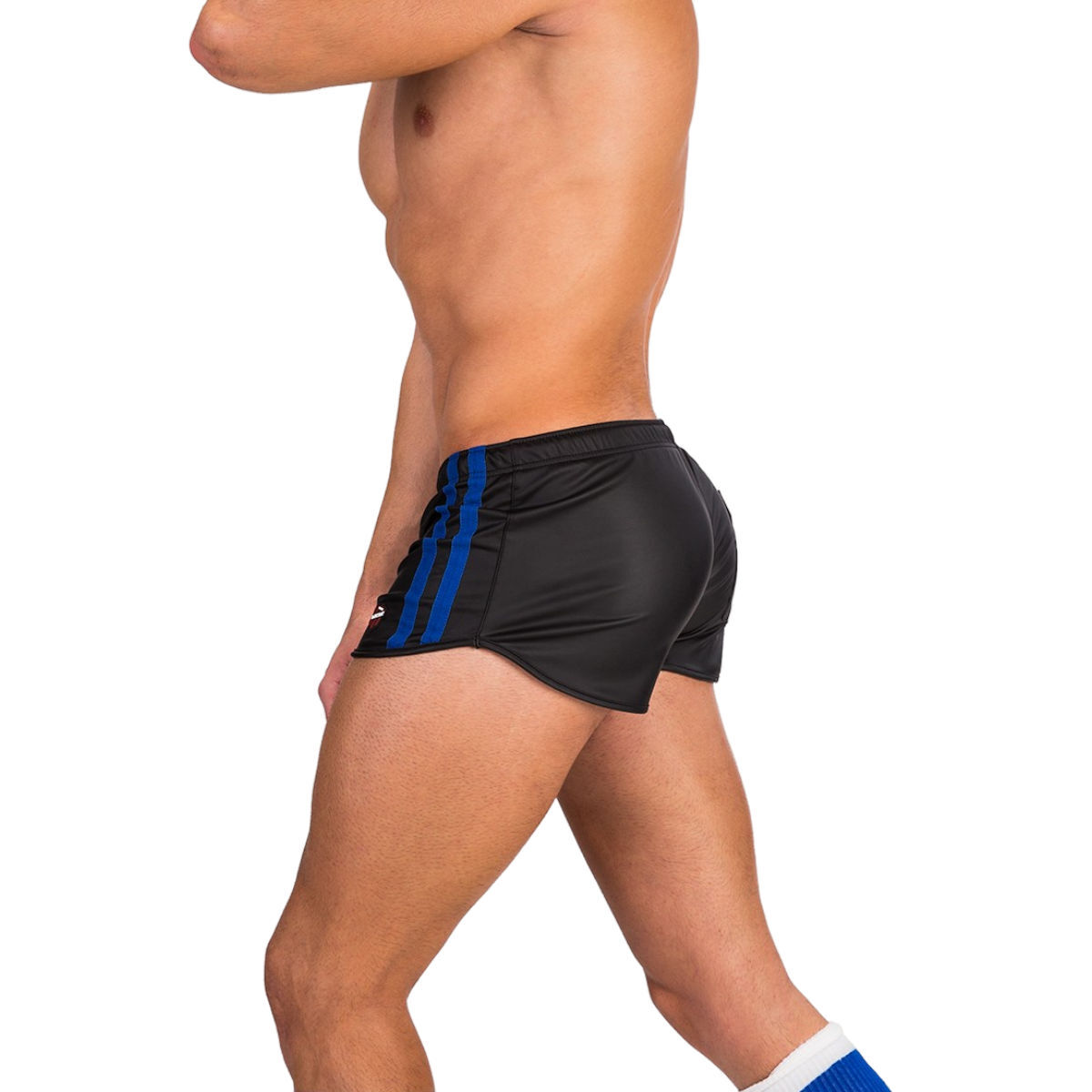 Barcode Shorts Byron - Black Royal