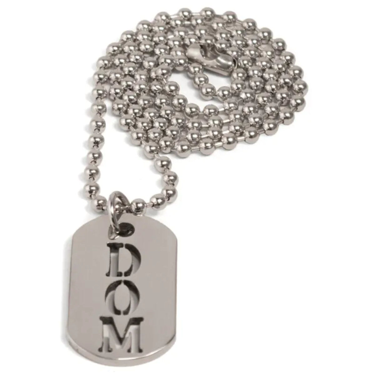 Steel Dog Tag DOM
