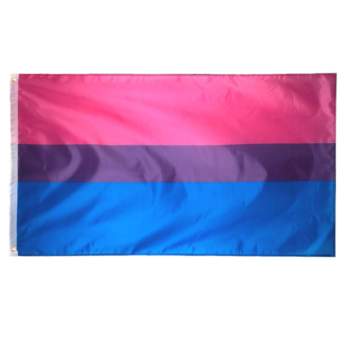 Bisexual Pride Flagge mit Ösen 90x150 cm