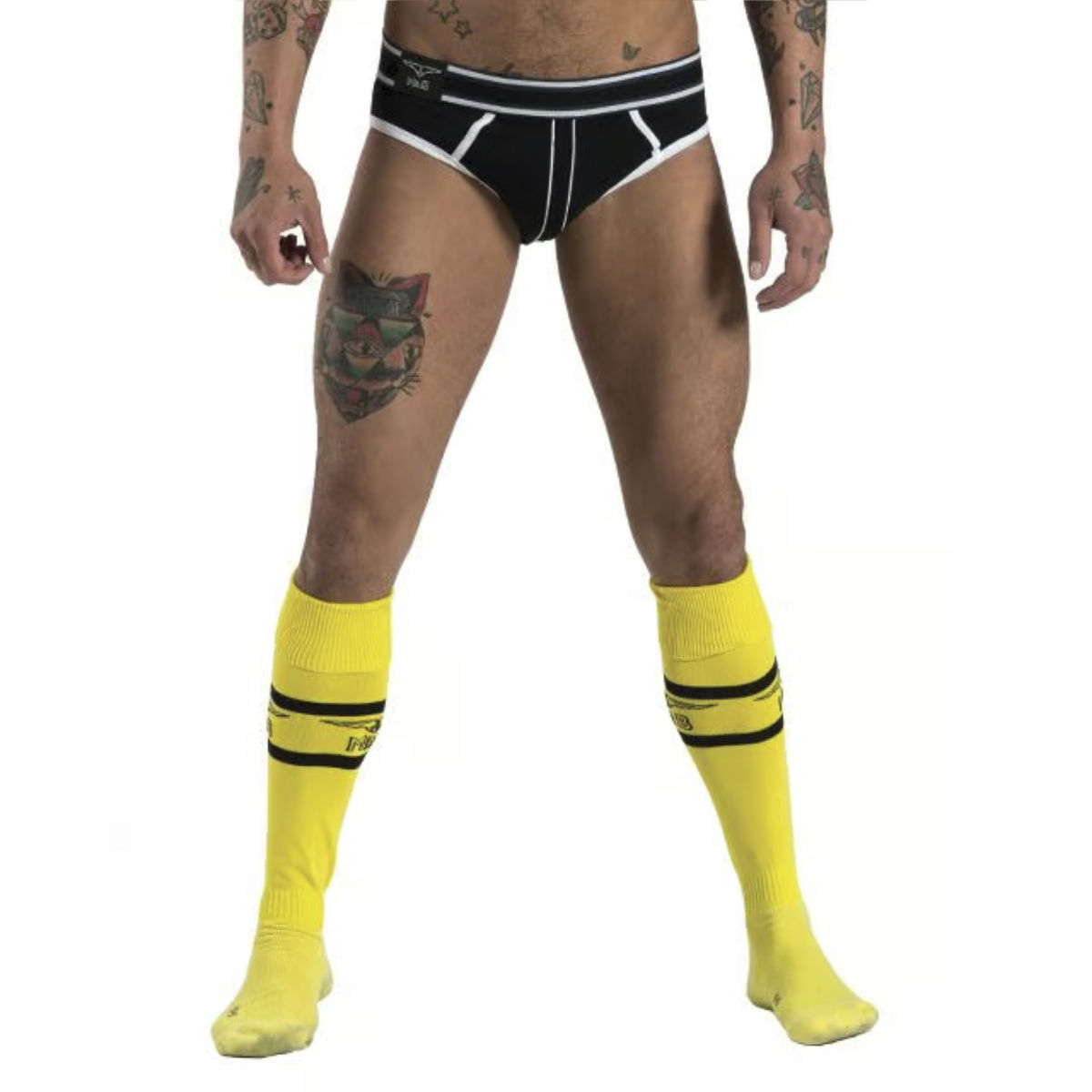 Mister B Football Socks Yellow 38 - 41, Bild 2