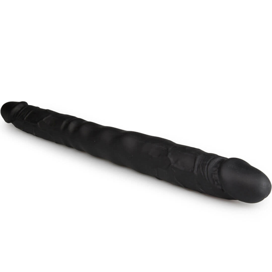 Kinky Double Trouble - Black Dildo 40 cm