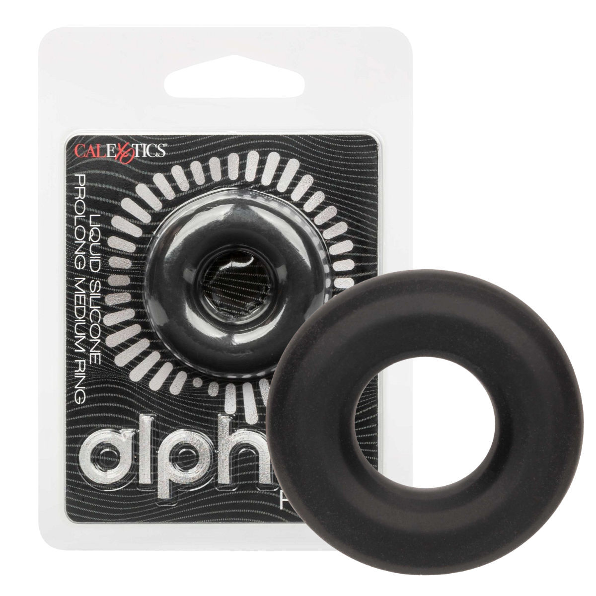 Alpha Prolong Ring Medium Black Alpha Prolong Ring Medium Black