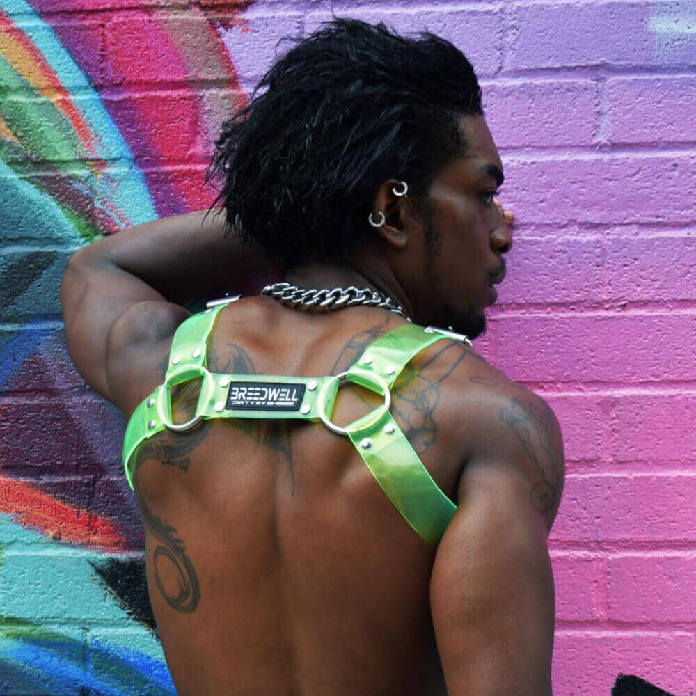 Cyber Harness Neon Green, Bild 3