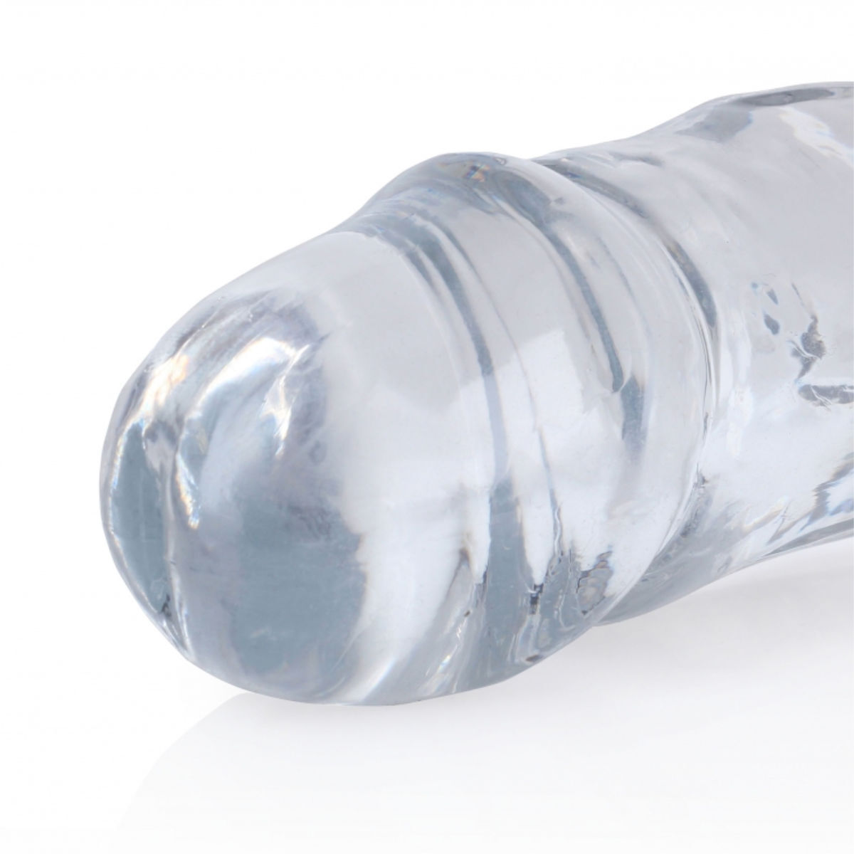 RealRock Crystal Clear Double Dildo 18", Bild 4
