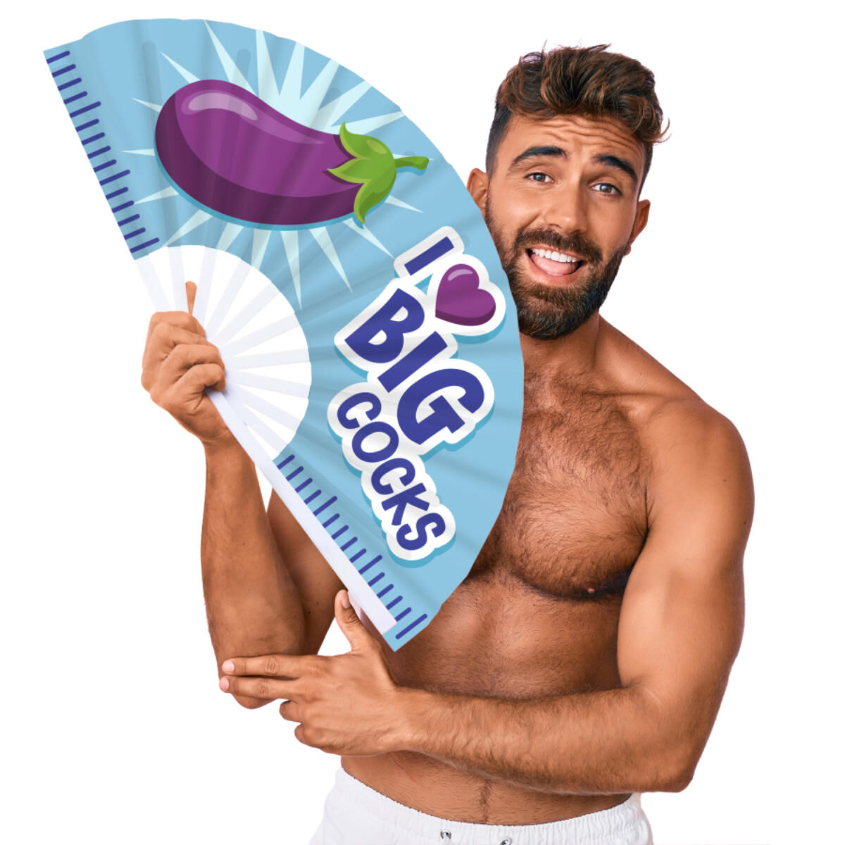 XXL Fächer - I Love Big Cocks, Bild 2