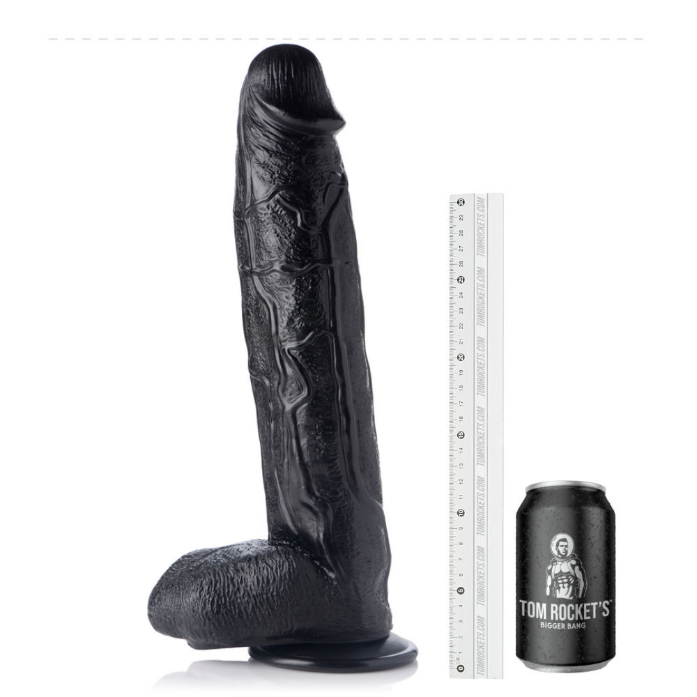 Raging Rhino Black XXL Dildo, image 2