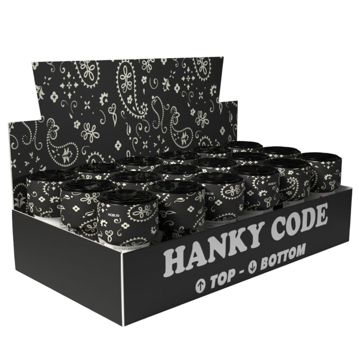 Hanky Code Poppers Black Small, image 3