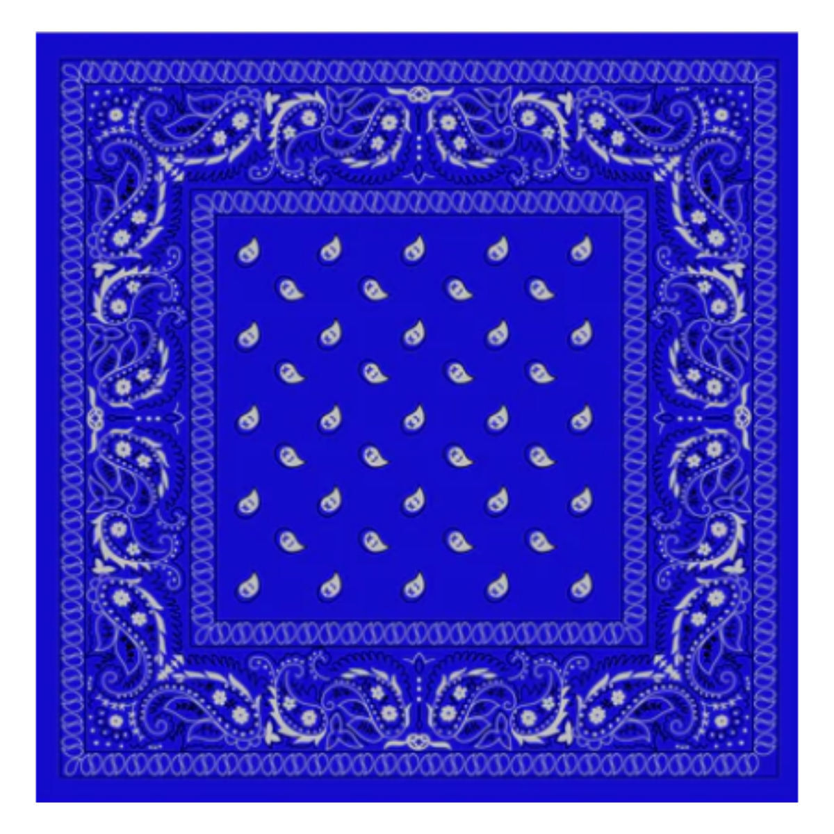 Hanky Code Bandana Blue, Bild 3