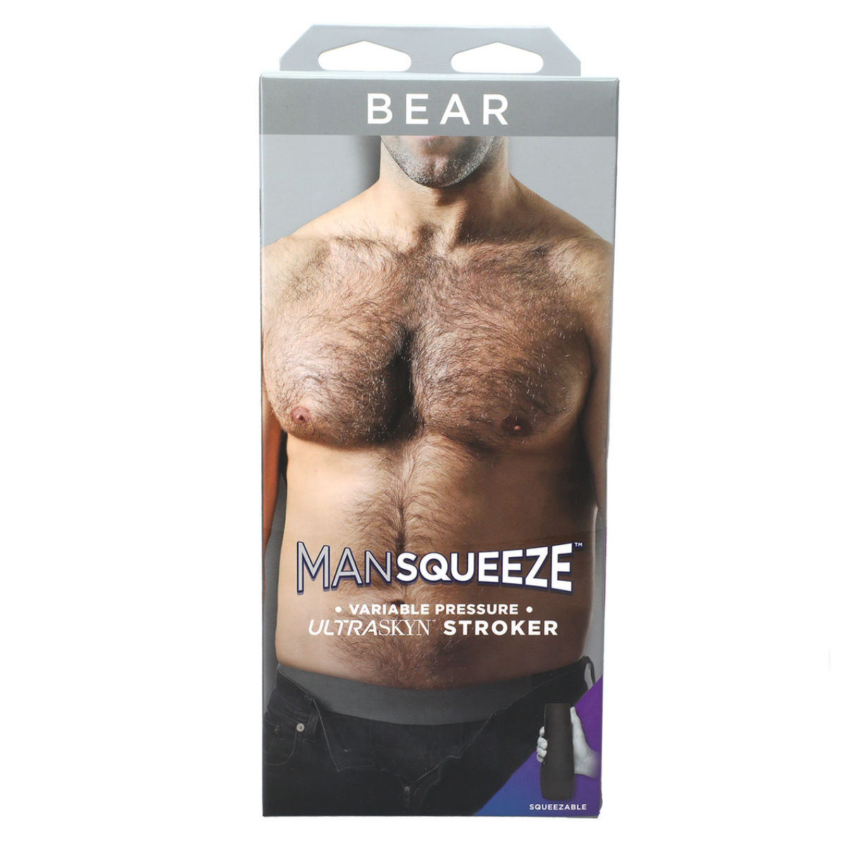 Man Squeeze Bear Stroker, image 2