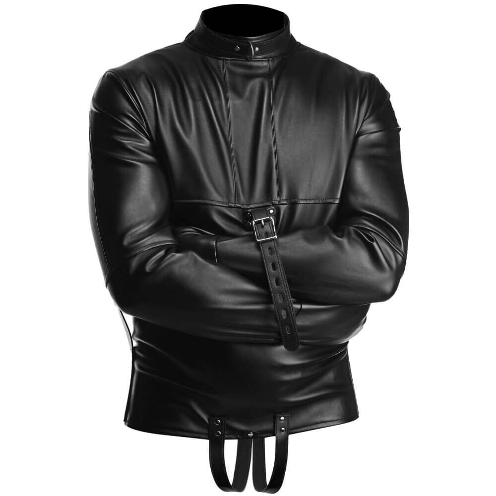 Schwarze Zwangsjacke S