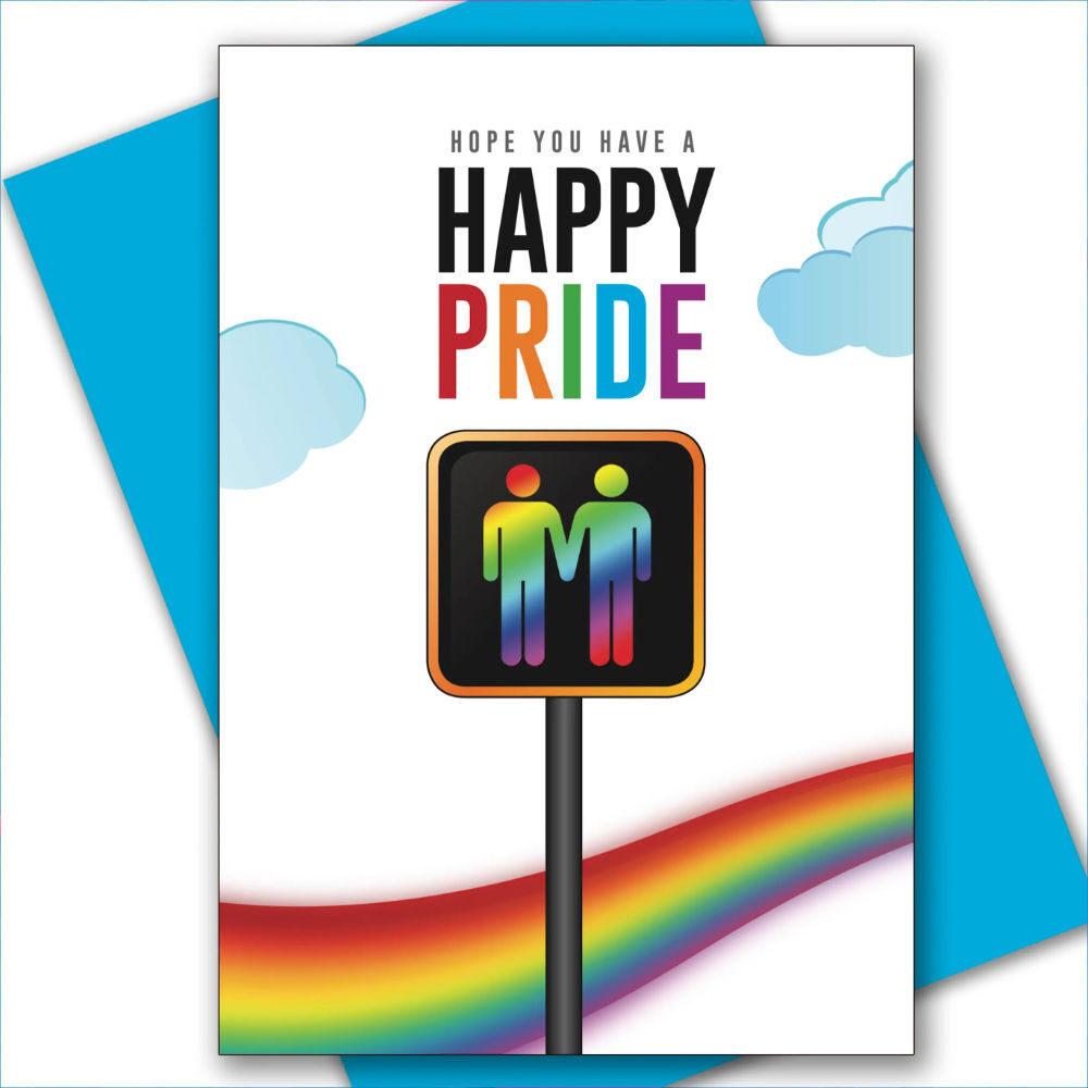 Greeting Card Happy Pride Greeting Card Happy Pride
