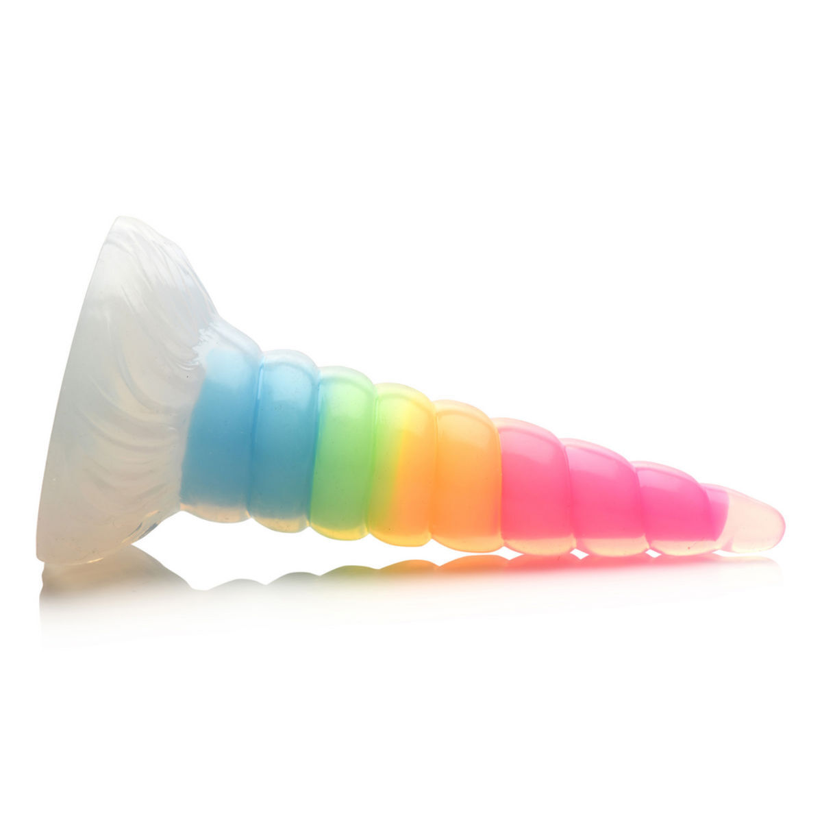 UniGlow Glow in the Dark Unicorn Dildo, image 5