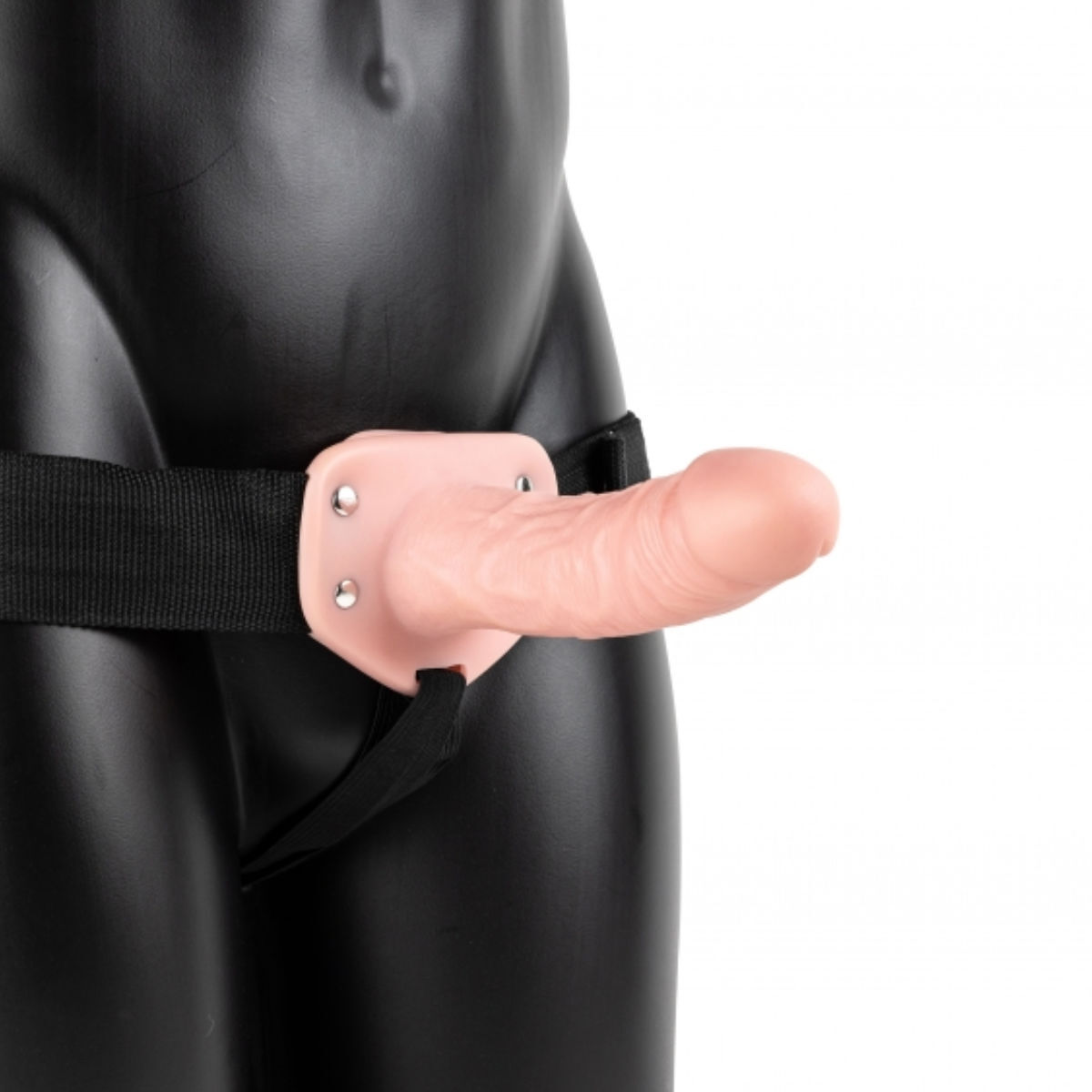 Hollow Strap On Light Skin Tone 6", image 4