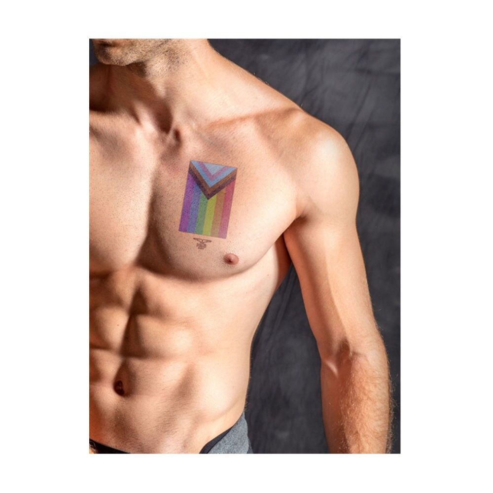 Party Tattoo - Pride Flag, Bild 2