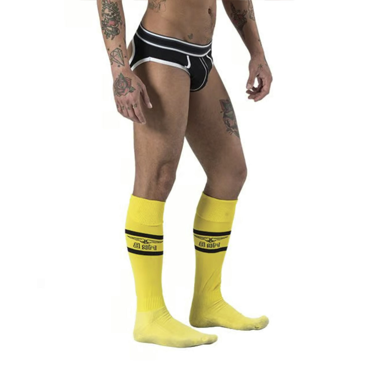 Mister B Football Socks Yellow 38 - 41