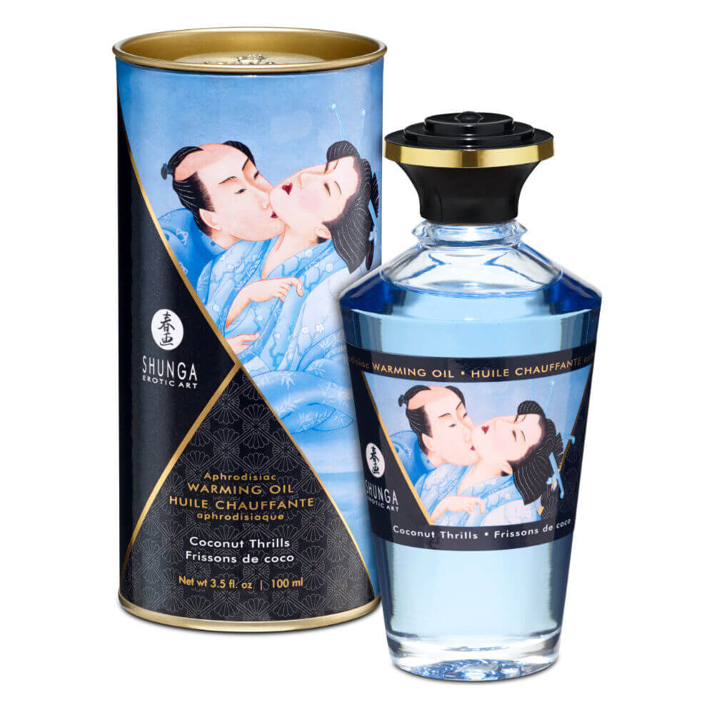 Aphrodisiac Warming Oil - Coconut Aphrodisiac Warming Oil - Coconut
