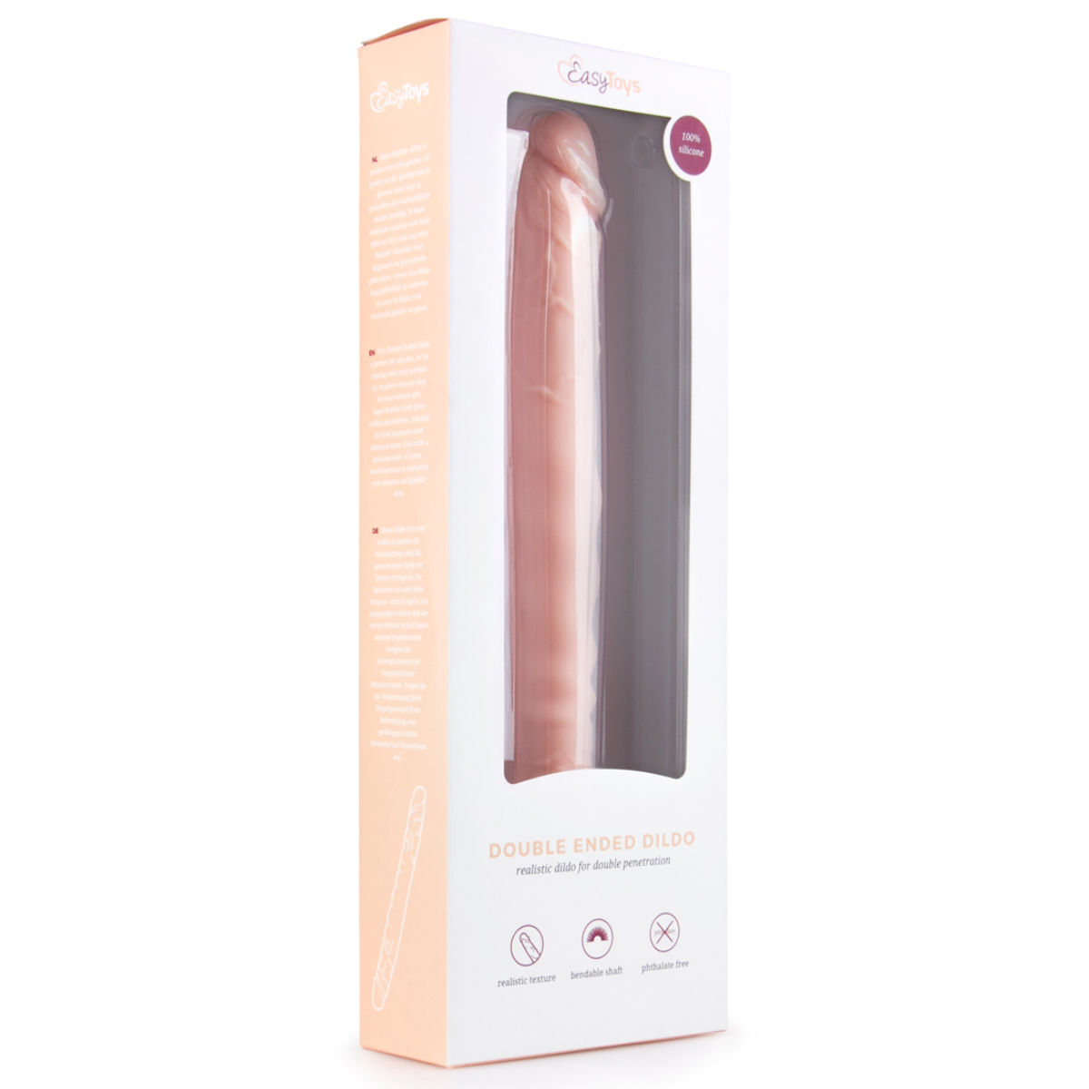 Kinky Double Trouble - Flesh Dildo 30 cm, image 3