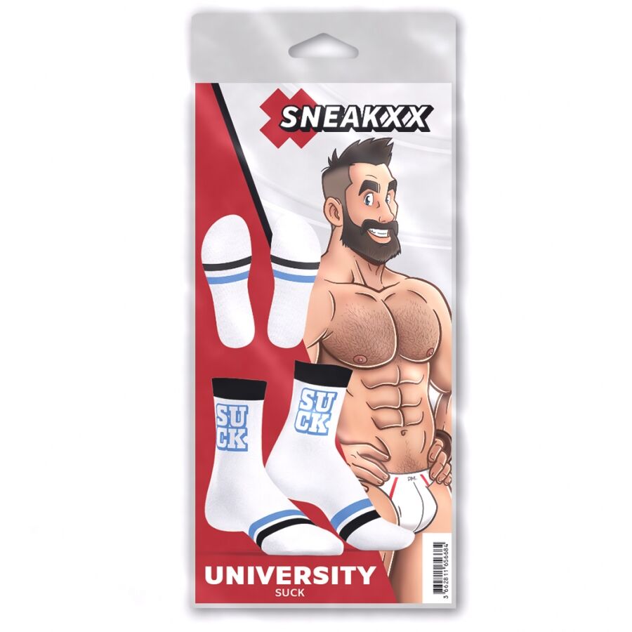 SneakXX University Socks - Suck, image 2