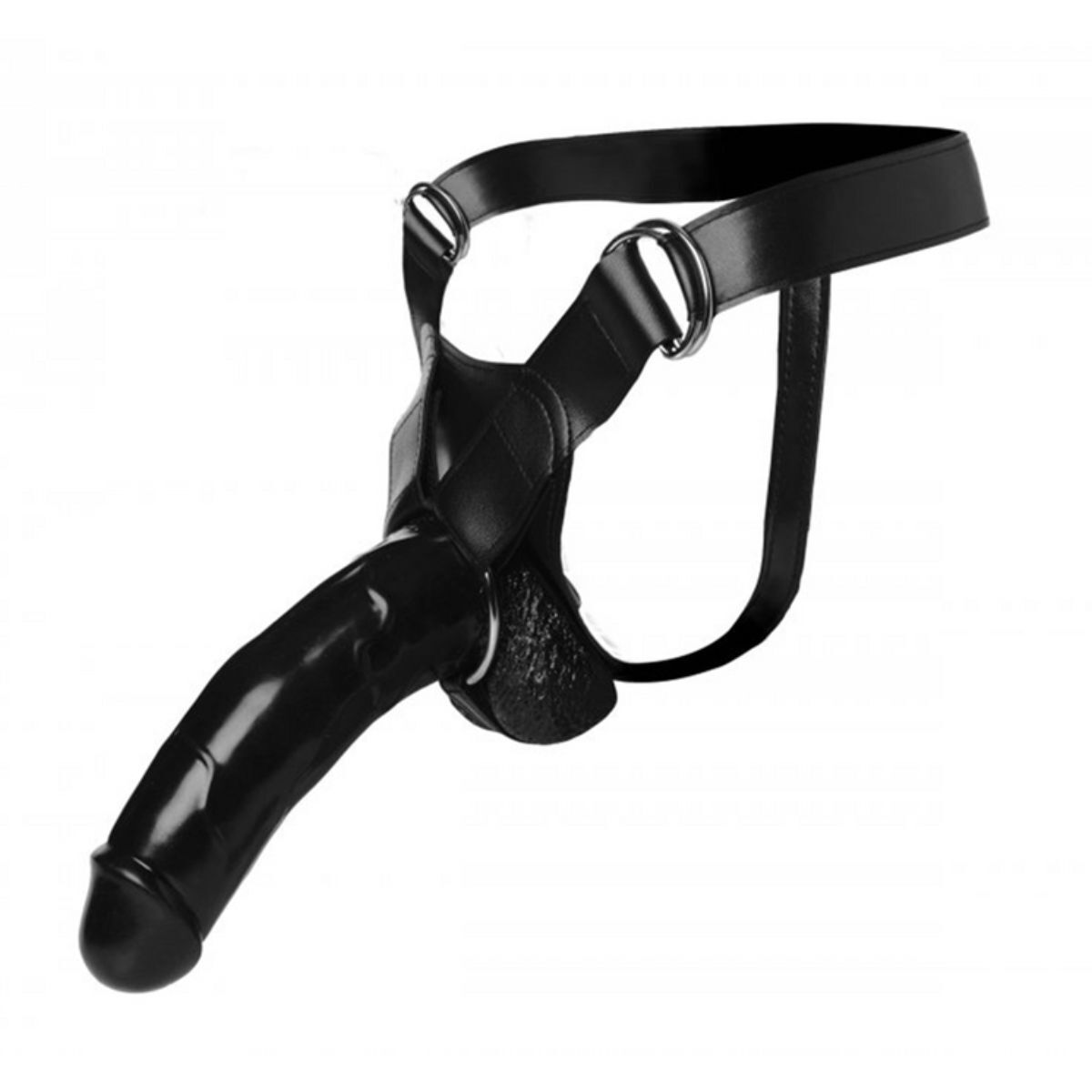 Infiltrator II Hollow Strap On 9" Black, Bild 3