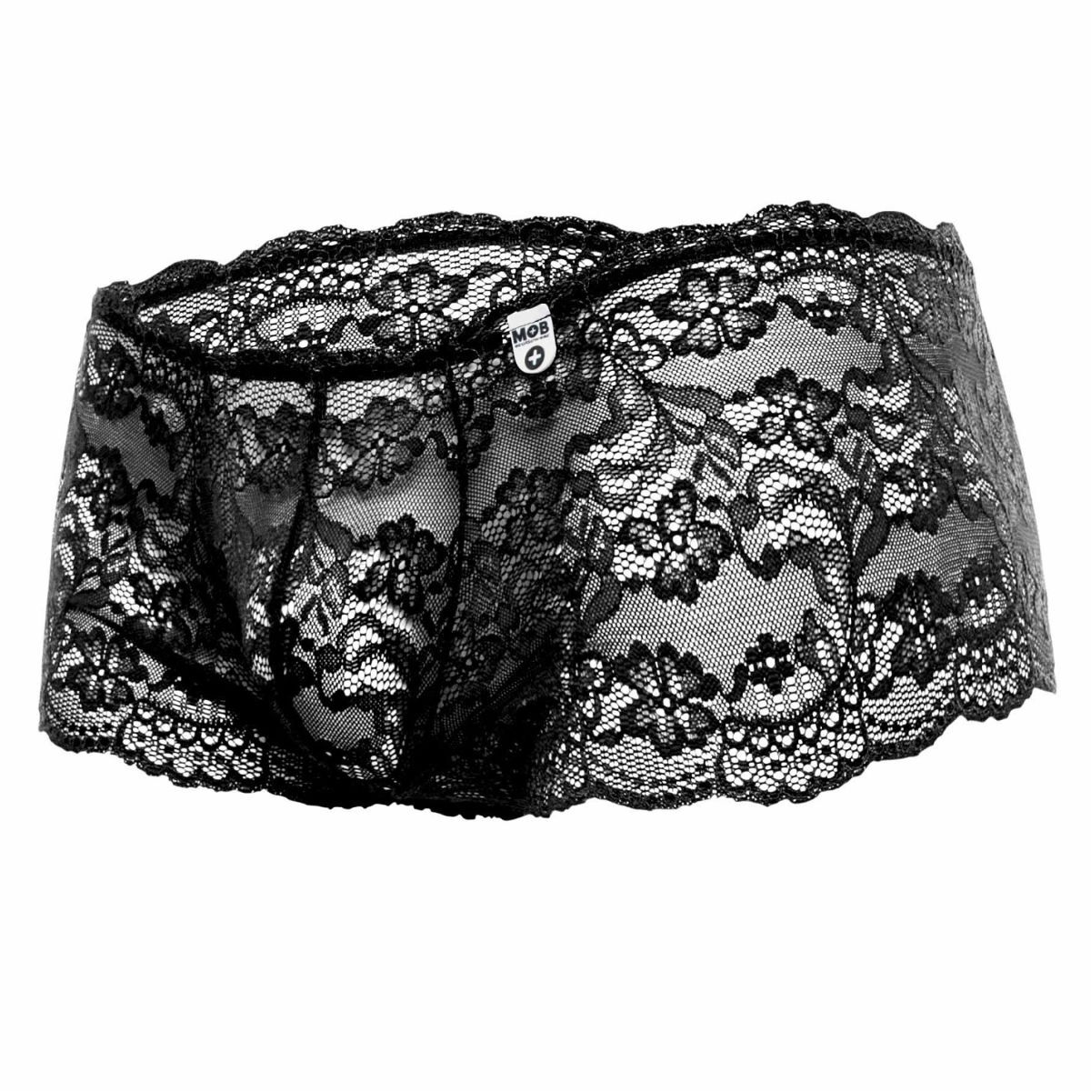 Boy Short Spitze Black S / M, Bild 3