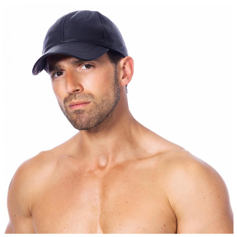 Leather Baseball Cap Leather Baseball Cap