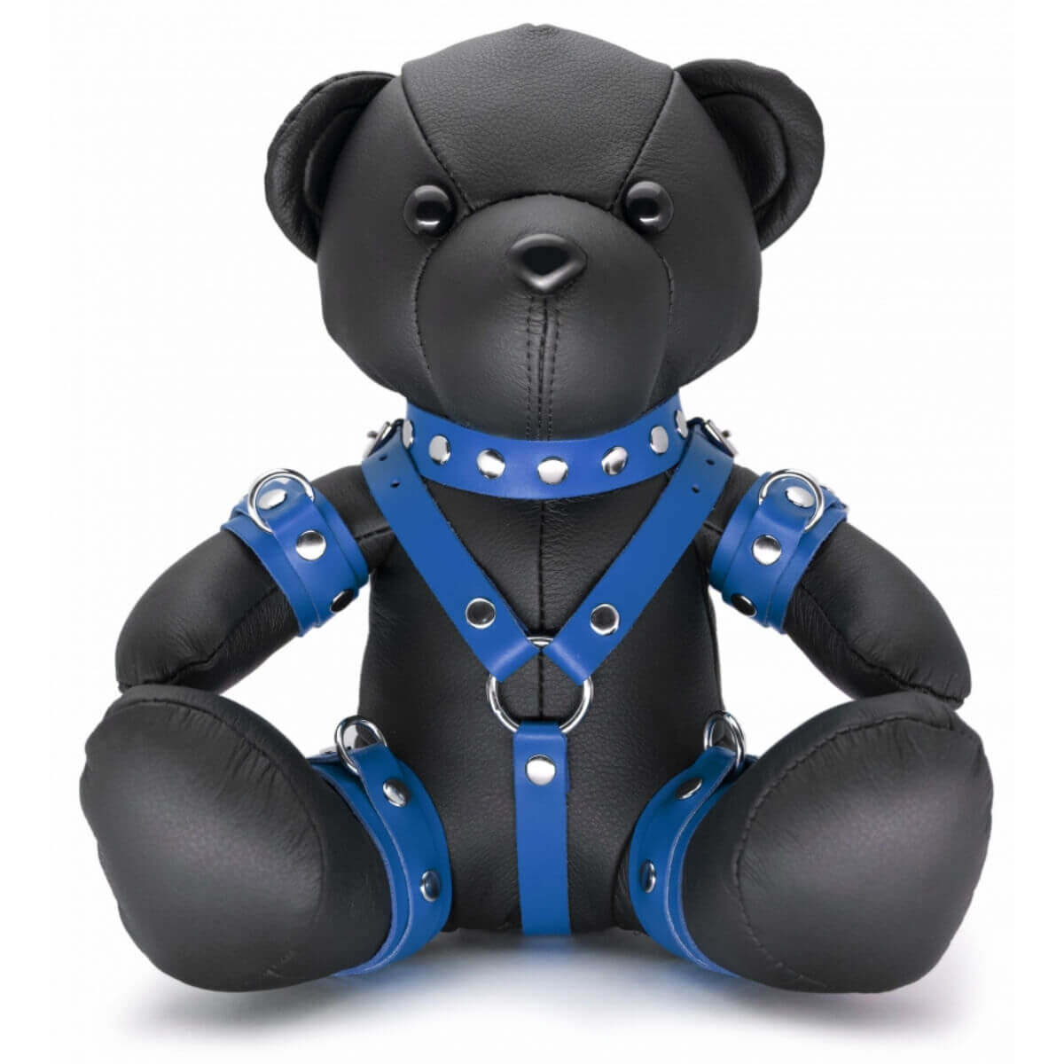 Eddy The BDSM Teddy | Blue Harness