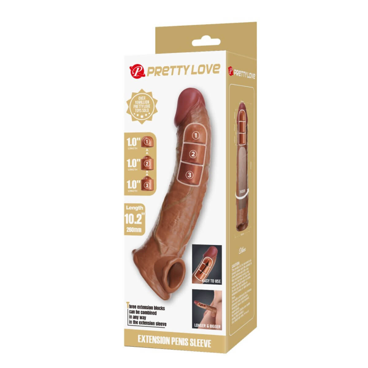 Pretty Love Extension Sleeve Dark Skin Tone, Bild 2