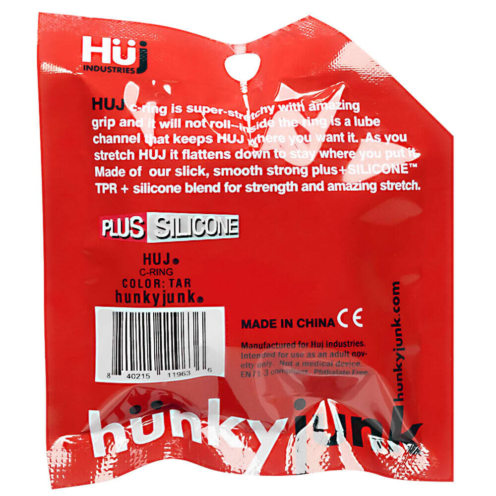 Hünkyjunk - Extra Fat Cockring Black, image 2