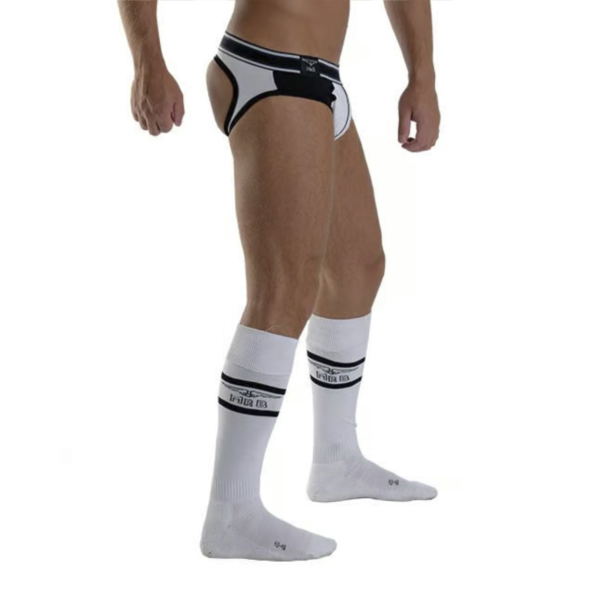 Mister B Football Socks White 38 - 41