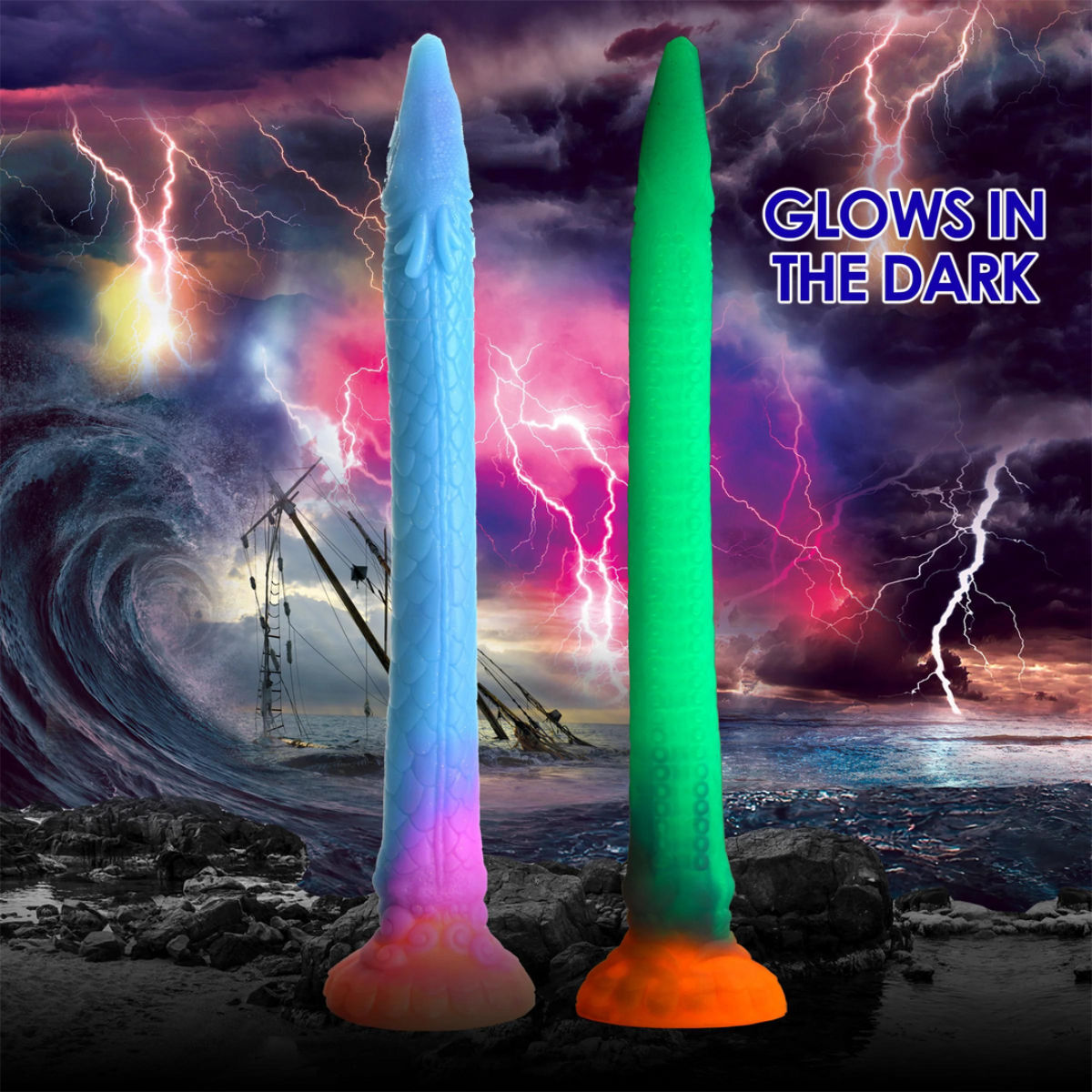 Makara Glow in the Dark Anal Alien Snake, image 4
