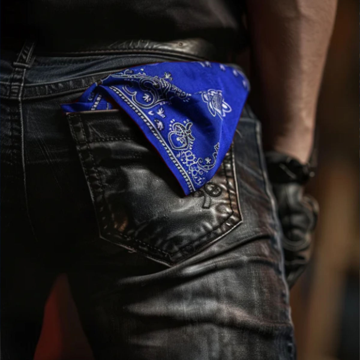 Hanky Code Bandana Blue, Bild 2