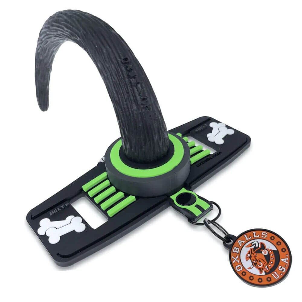 No Plug Doggy Tail - Green No Plug Doggy Tail - Green