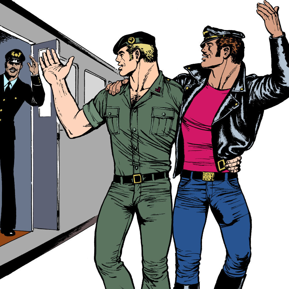 Tom of Finland Malbuch, Bild 4