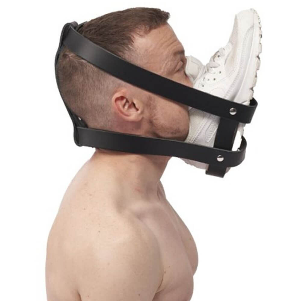 Leather Sneaker Face Harness Leather Sneaker Face Harness