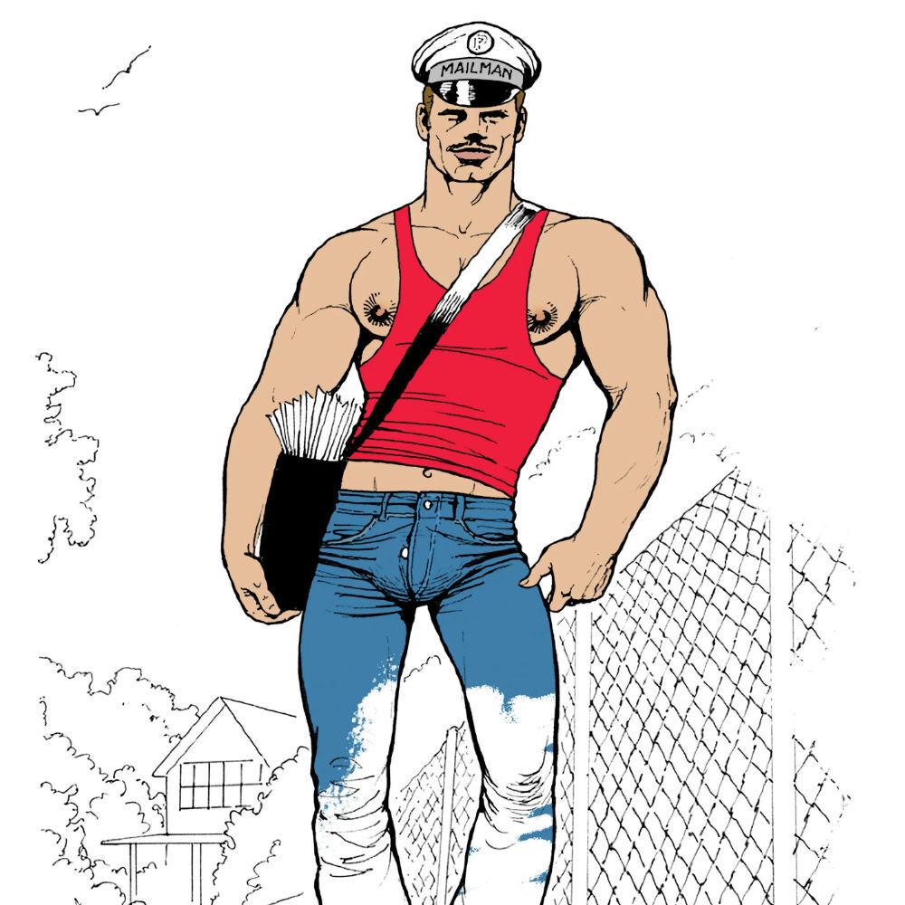Tom of Finland Malbuch, Bild 3