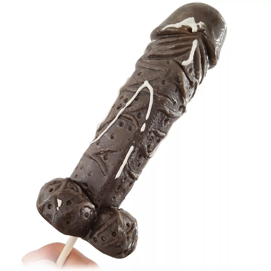 Cum Pop - Penis Lolly Dark Skin Tone Cum Pop - Penis Lolly Dark Skin Tone
