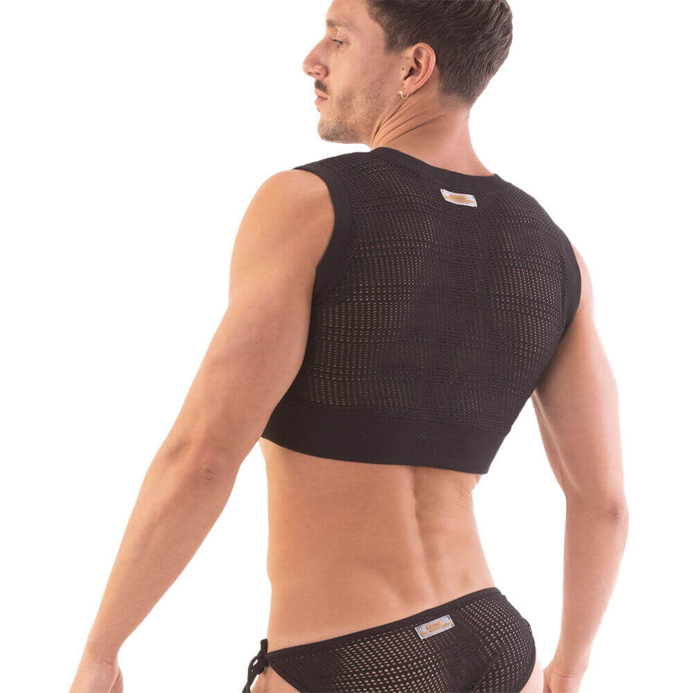 Barcode Crop Top Luz - Black S, Bild 2