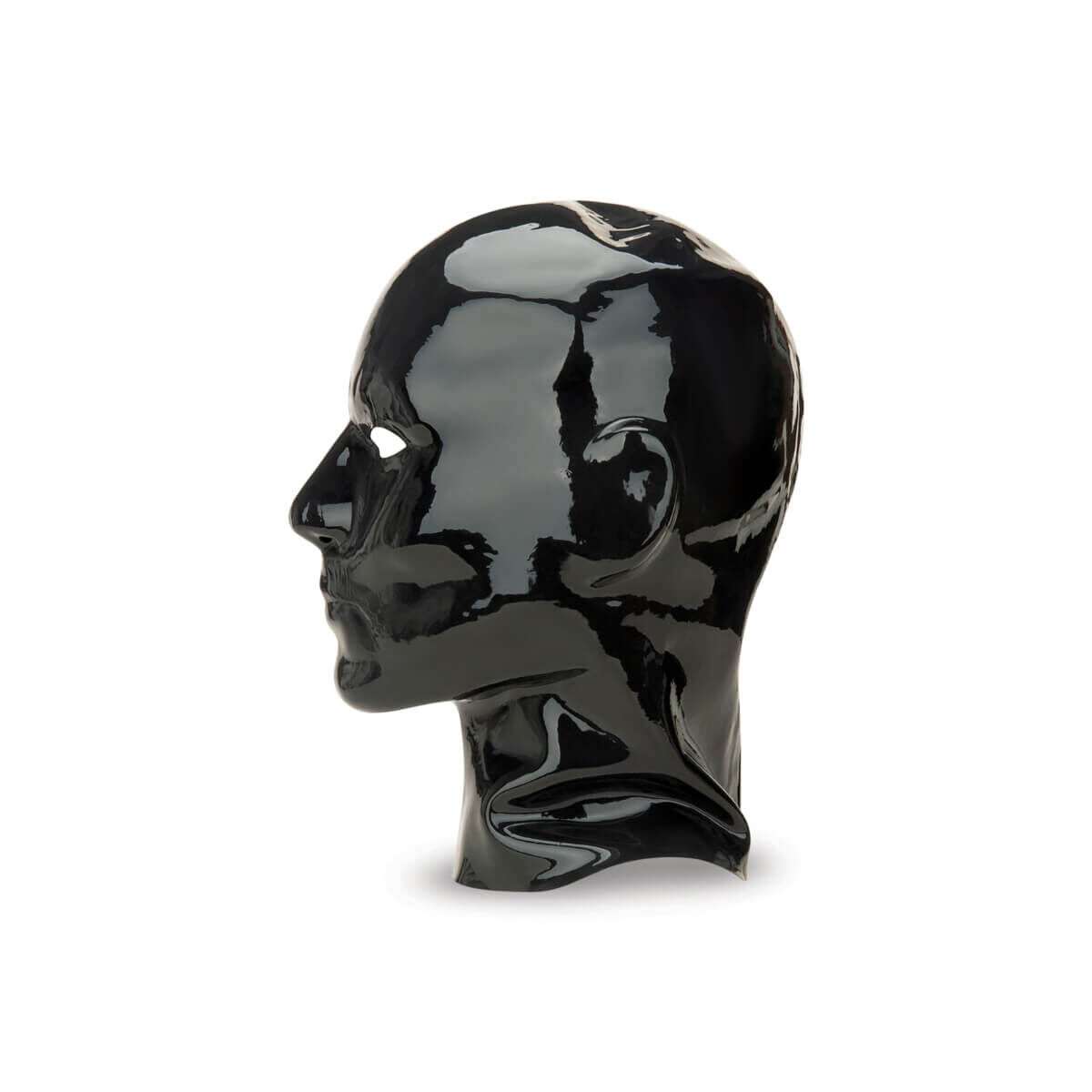 Prowler Latex Face Hood Black, Bild 3
