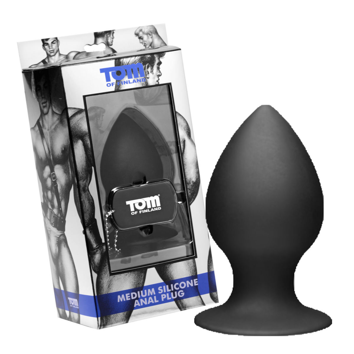 Tom Of Finland Medium Butt Plug Tom Of Finland Medium Butt Plug