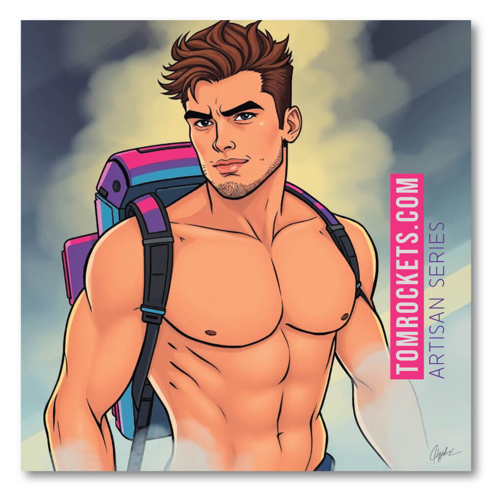 Sticker - Jetpack Ride