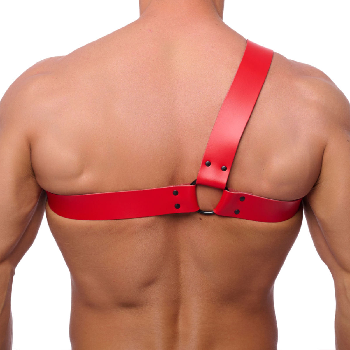 The Red Chest Strap Harness - Red, Bild 2