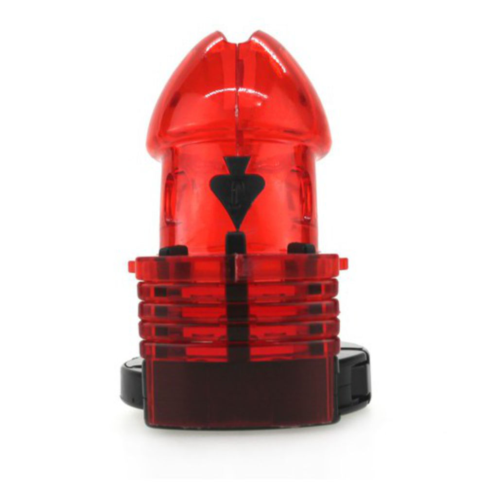 Chastity Cage Red Devil 10 x 3,5 cm, image 4