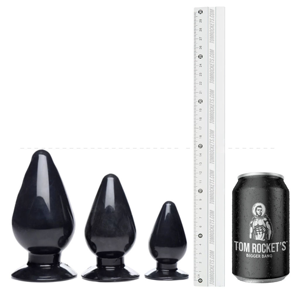 Triple Cones Anal Plug Set, image 2