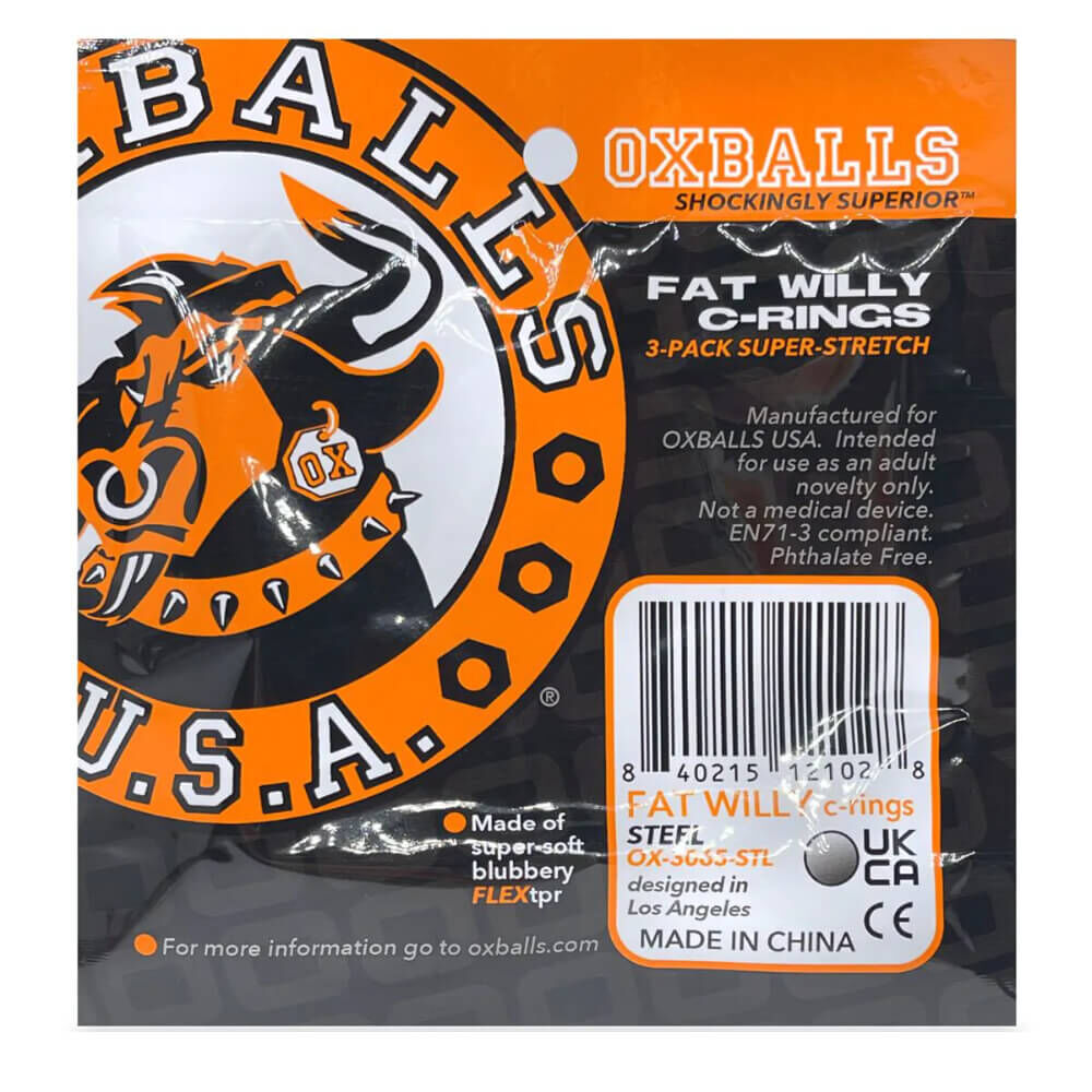 Oxballs Fat Willy Cock Ring Pack, image 3