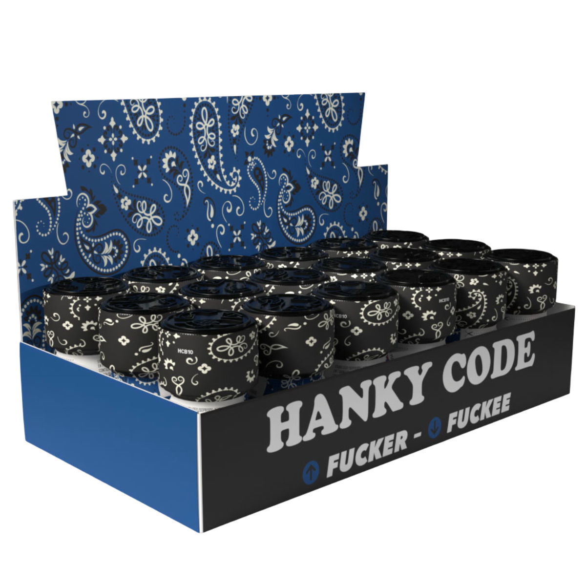Hanky Code Poppers Blue Small, image 3