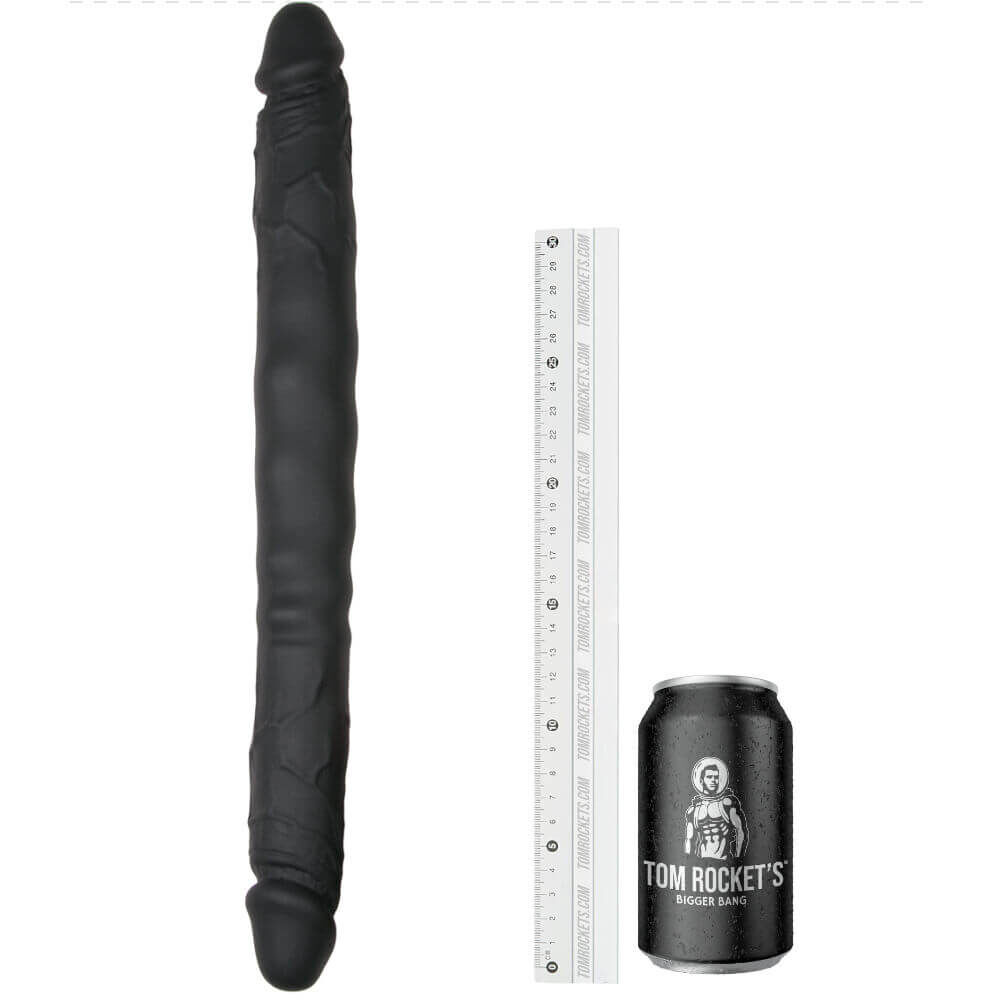 Kinky Double Trouble - Black Dildo 40 cm, Bild 2