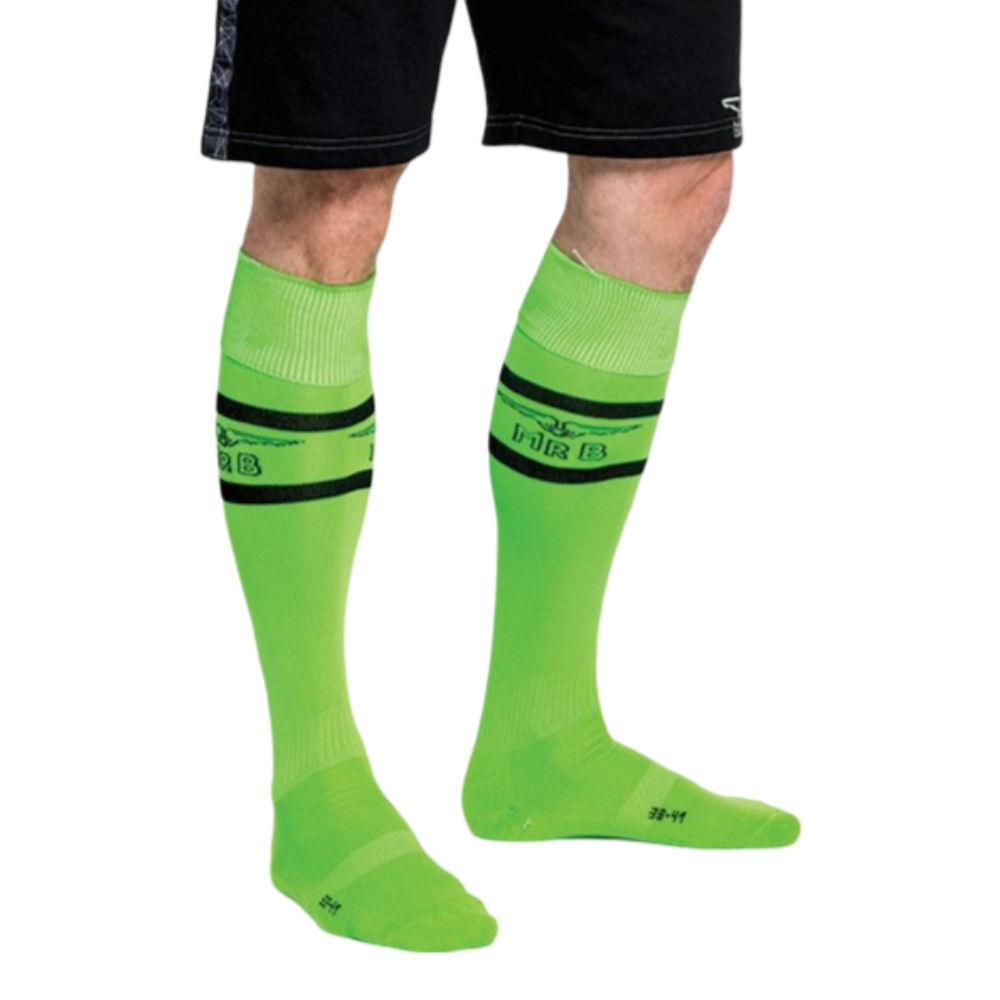 Mister B URBAN Football Socks - with Pocket Mister B URBAN Football Socks with Pocket neon green 38 - 41