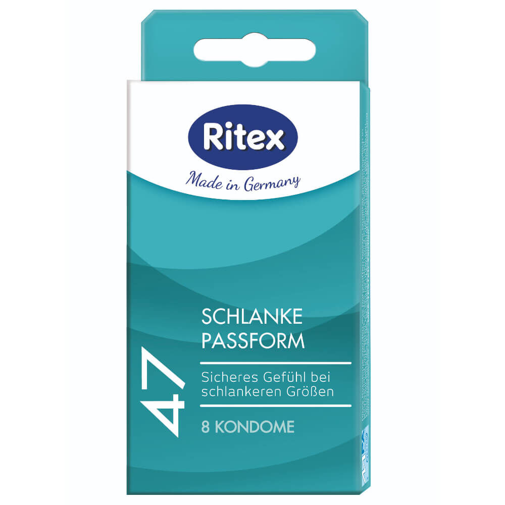 Ritex 47 Slim Fit 8 Condoms Ritex 47 Slim Fit 8 Condoms