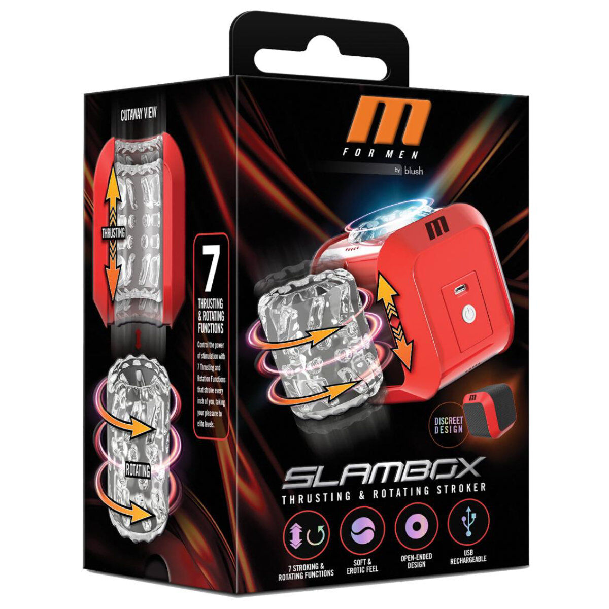 M for Men - SlamBox Masturbator M for Men - SlamBox Masturbator
