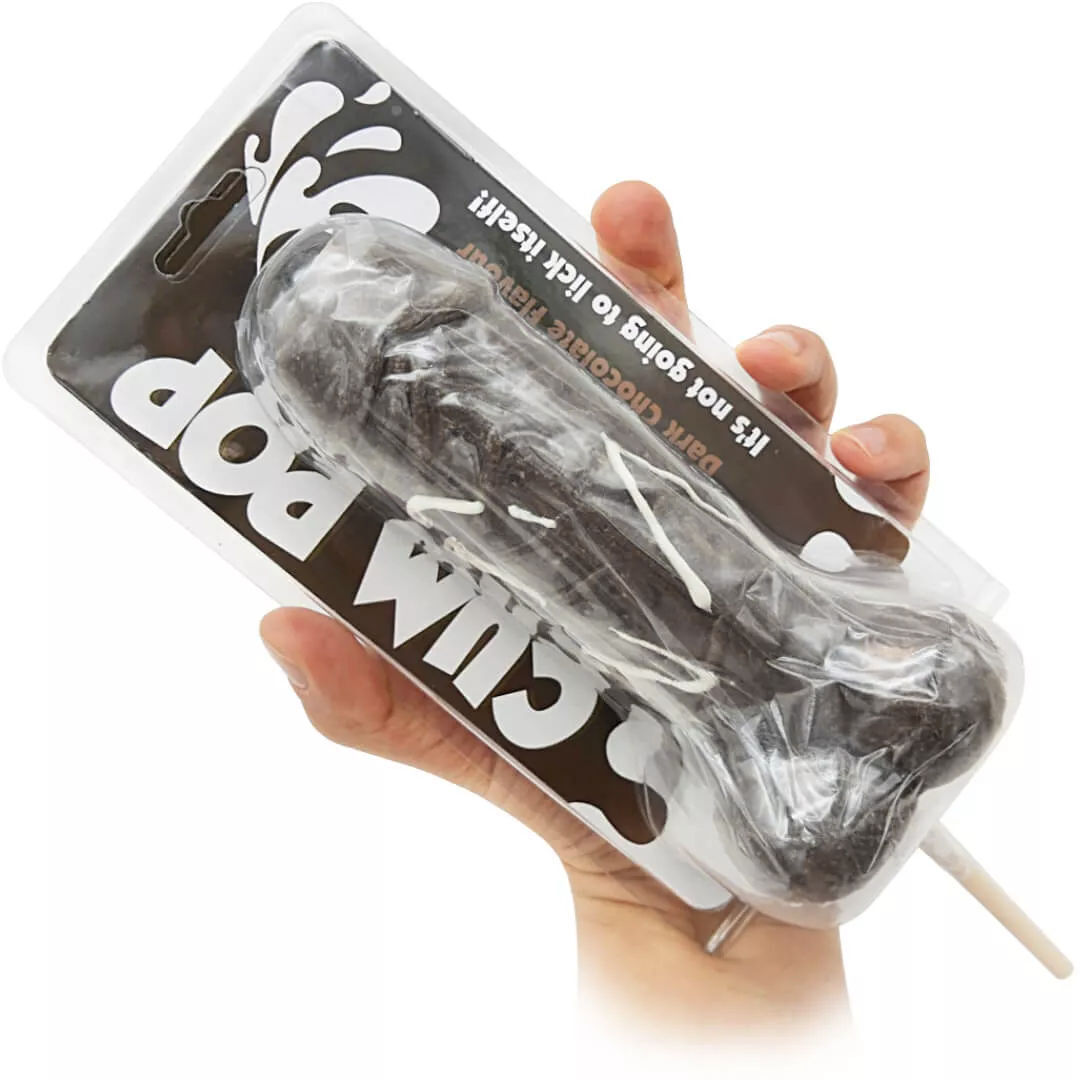 Cum Pop - Penis Lolly Dark Skin Tone, Bild 4